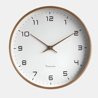 Minimalistische Analoge Wandklok voor Moderne Interieurs