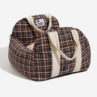 ComfyRide Hondenstoel – Hondenzitbed met veiligheidsgordel & antislip bodem voor auto & thuis