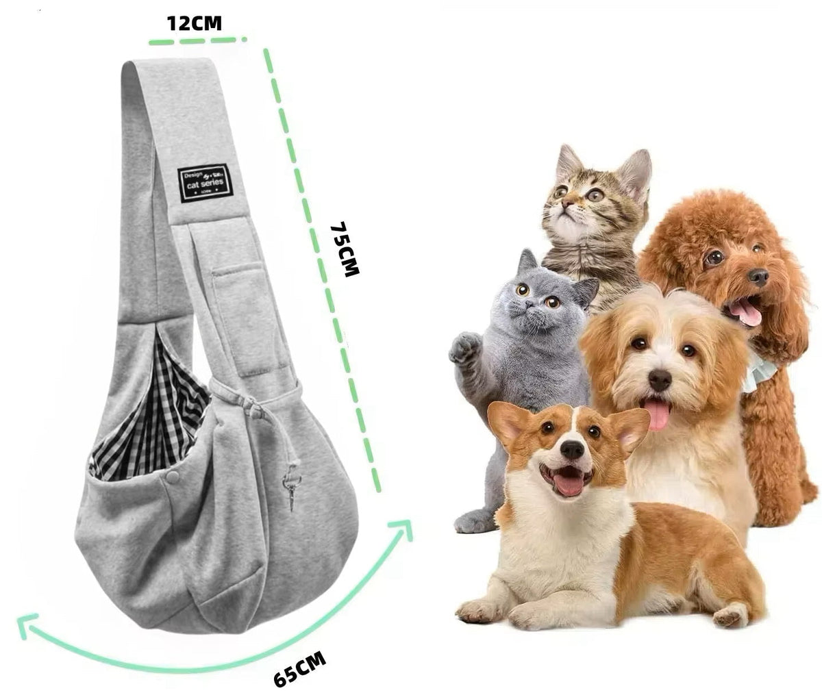 Hondenschoudertas Voor Kleine Honden | Veilige Comfortabele Transport Plus