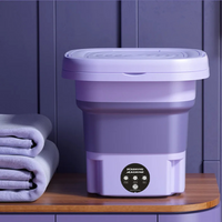 OpulentWash Draagbare Wasmachine | Efficiënte en Snelle Wasmachine voor Uitzonderlijke Schoonheid en Gemak
