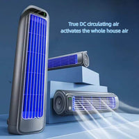 Krachtige mobiele ventilator, stil