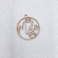 GleamOrnament |  Kerst sneeuwvlok ornamenten met te personaliseren naam