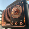 Sonique Classic Bluetooth Speaker | Premium draadloze 2.0-kanaals luidspreker met rijke audio en retro design