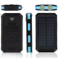LyraCharge 30000mAh Zonne-energie Power Bank IP67 Waterdicht