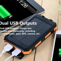 LyraCharge 30000mAh Zonne-energie Power Bank IP67 Waterdicht