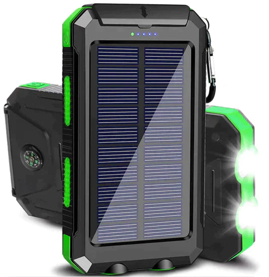 LyraCharge 30000mAh Zonne-energie Power Bank IP67 Waterdicht