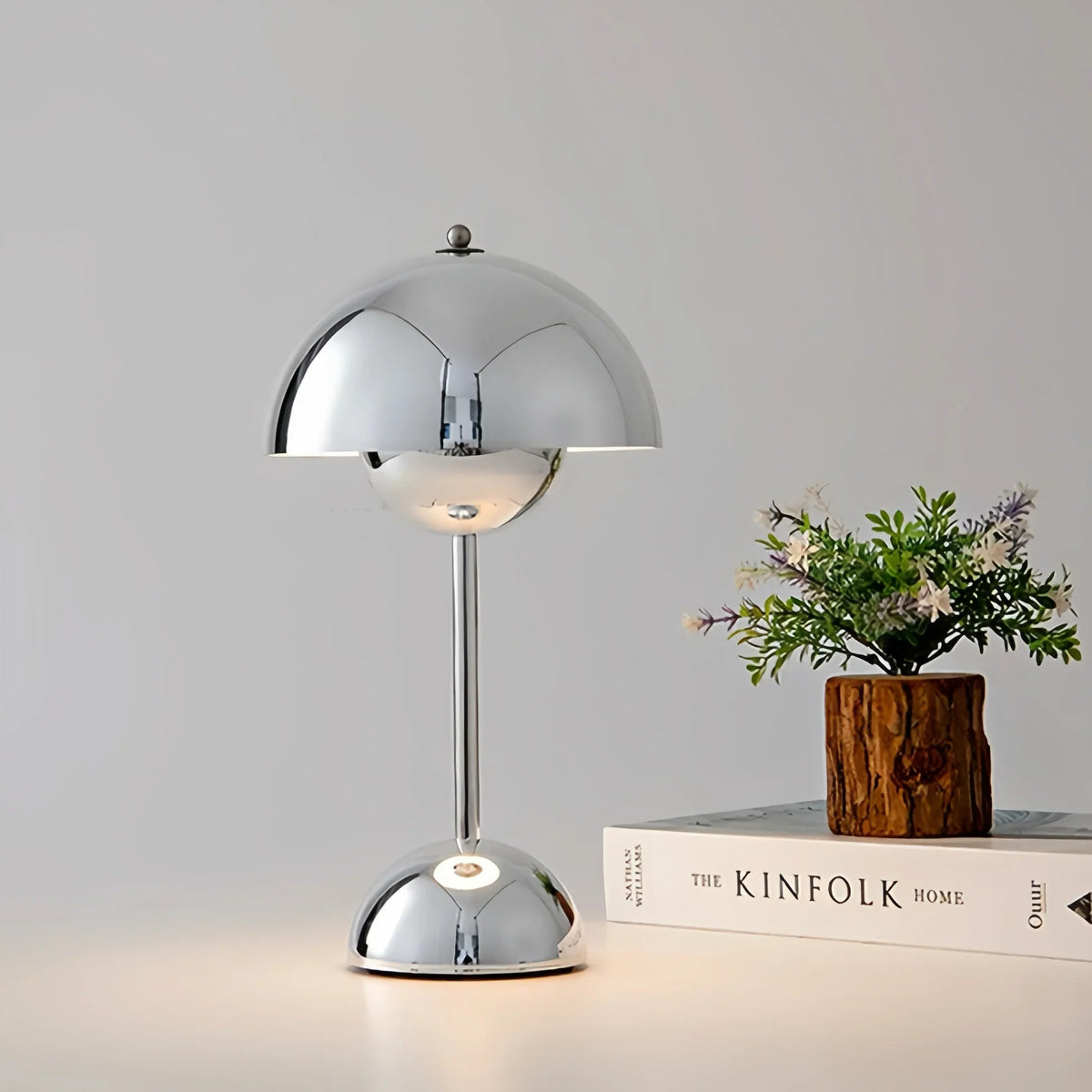 Lunada Chrome Tafellamp