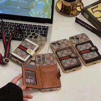 Skanto | Luxe telefoonhoesje voor iPhone met schoudertas