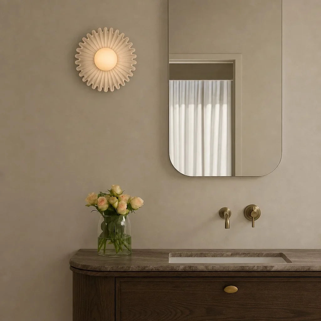 Marenys Modern Keramische Bloem Wandlamp
