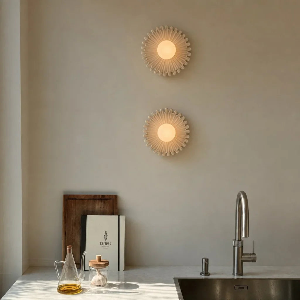 Marenys Modern Keramische Bloem Wandlamp