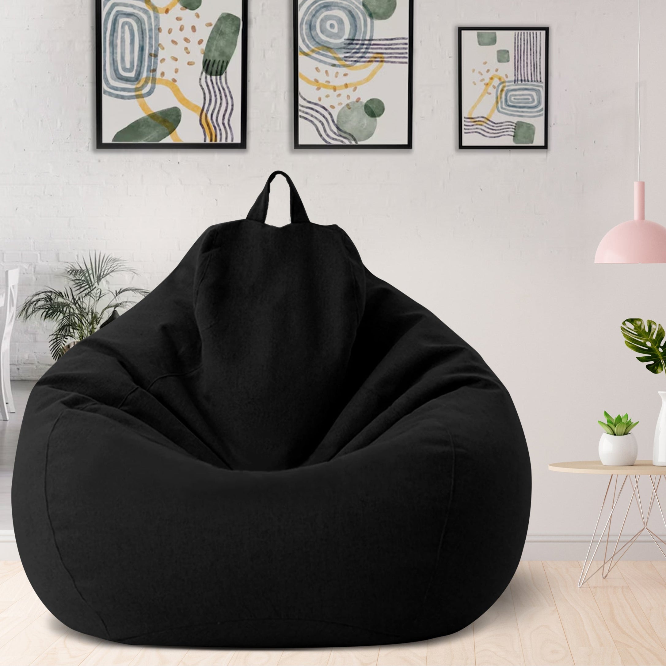 Luxe Linnen Zitzak – Ergonomisch & Stijlvol Comfort