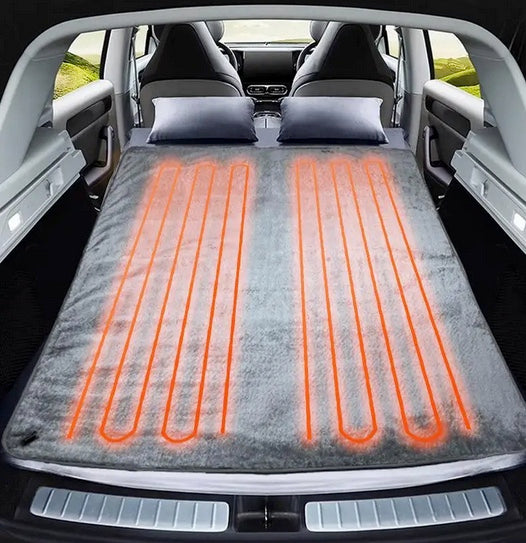 Elektrische Verwarmde Autodeken 12V | Zachte verwarmingsmat voor stoelen en koud weer