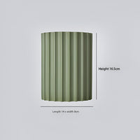 Nordic Resin Clarity Minimalistische Wandlamp