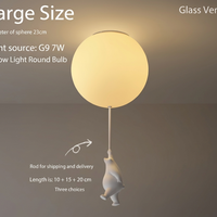 Kinder Plafondlamp met Beer en Ballon - CloudBear