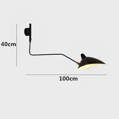 Rosa Wandlamp