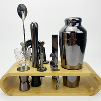 LUXMIX BARSET – 10-delig Cocktailset van RVS voor stijlvolle drankjes