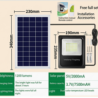 Zonne-energie LED Veiligheidslamp LumiSecure Duo | Set van 2 | 1200LM Super Helder | IP65 Waterdicht | Tuin, Binnenplaats & Terras