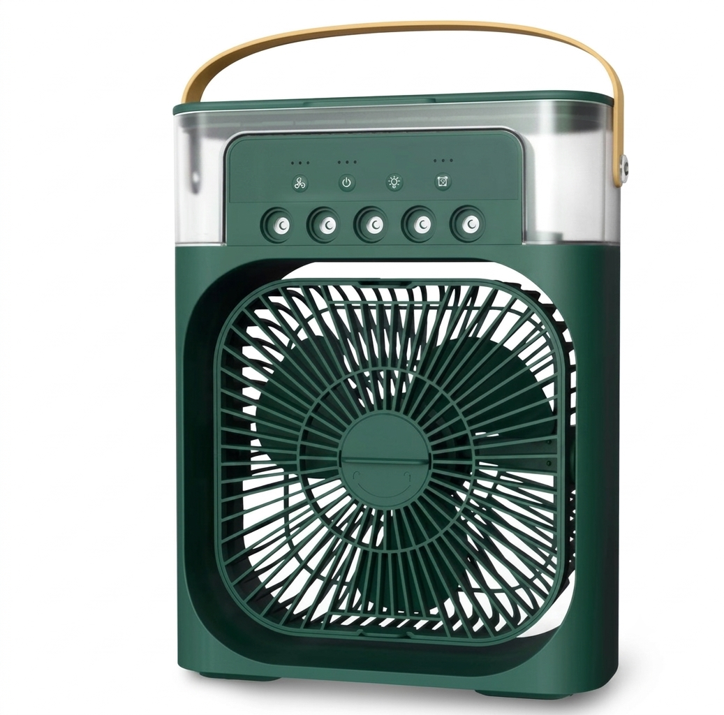 CoolScape AirCooler | De drievoudige werking zorgt niet alleen voor koelte, maar bevorderd ook de gezondheid