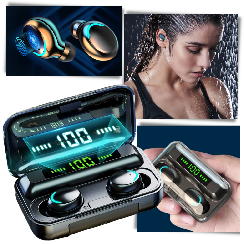 Draadloze oordopjes | Sound Sphere biedt high-fidelity geluid en een naadloze luisterervaring met aanraakbediening en een krachtige oplader.