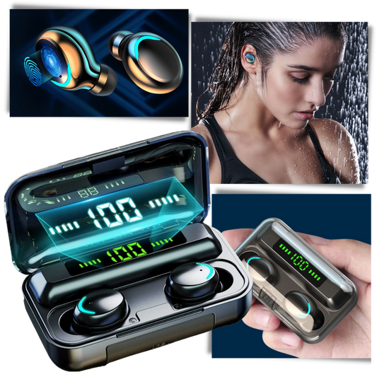 Draadloze oordopjes | Sound Sphere biedt high-fidelity geluid en een naadloze luisterervaring met aanraakbediening en een krachtige oplader.