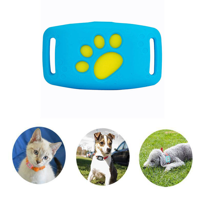 GPS-halsband voor katten & kleine honden – Echt-tijd tracking & IP67-bescherming