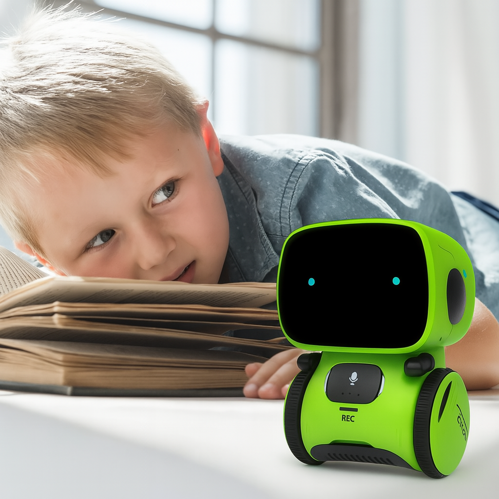 Interactieve Praatrobot voor Kinderen | Slim Speelgoed met Stem, Liedjes en Spellen