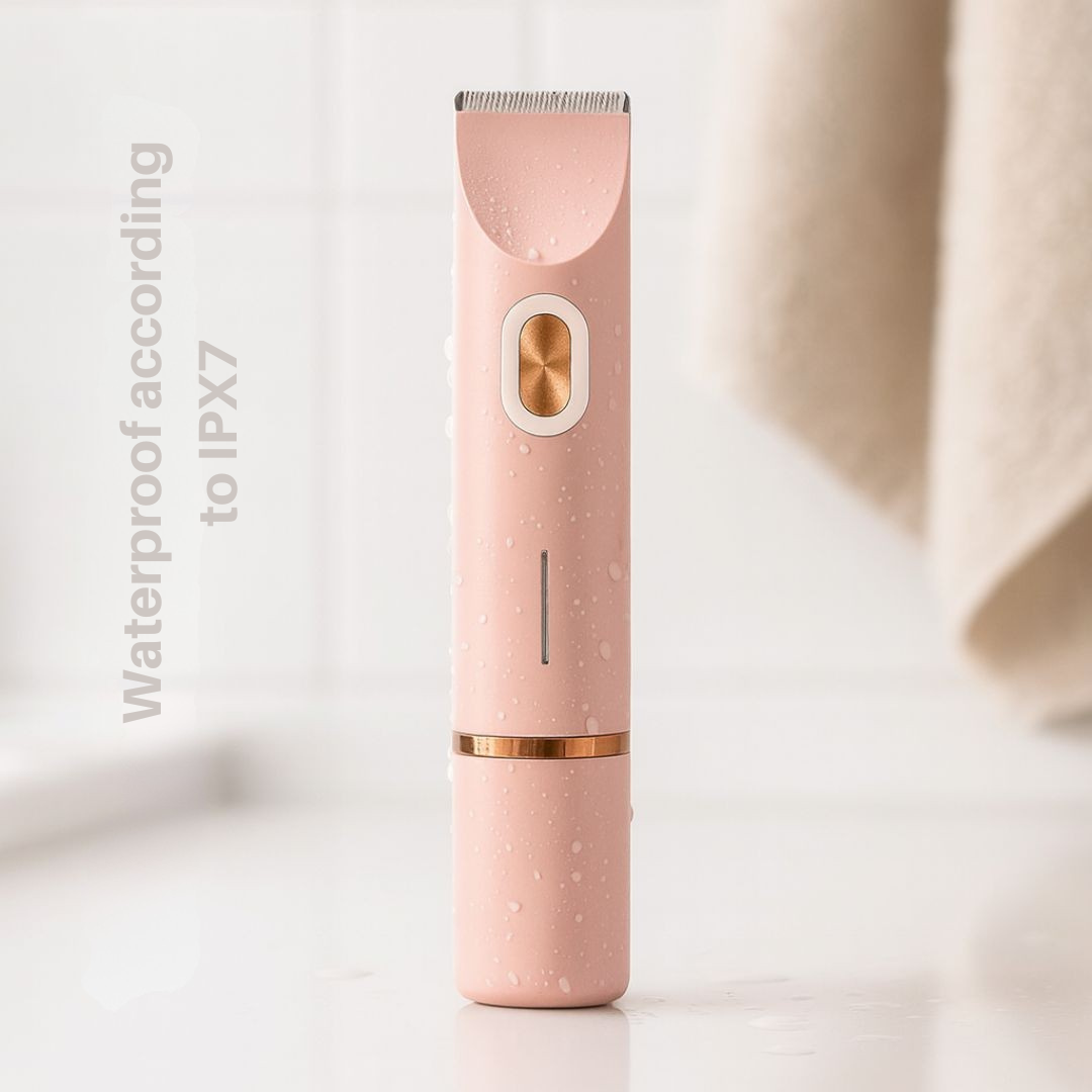 Intimrasierer | Draadloze elektrische scheerapparaat | Zachte natte en droge scheerbeurt | IntimLisse