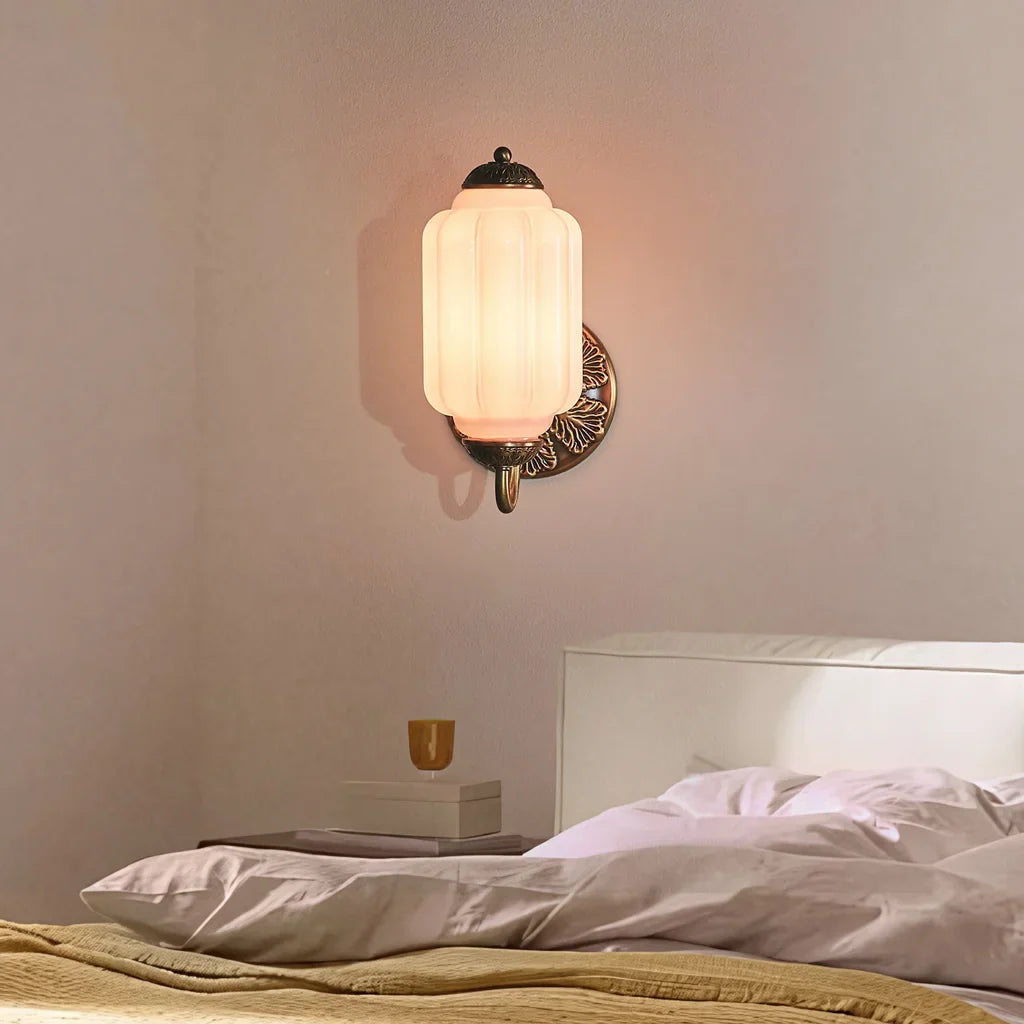 Isabella Melkglas Eloise Wandlamp