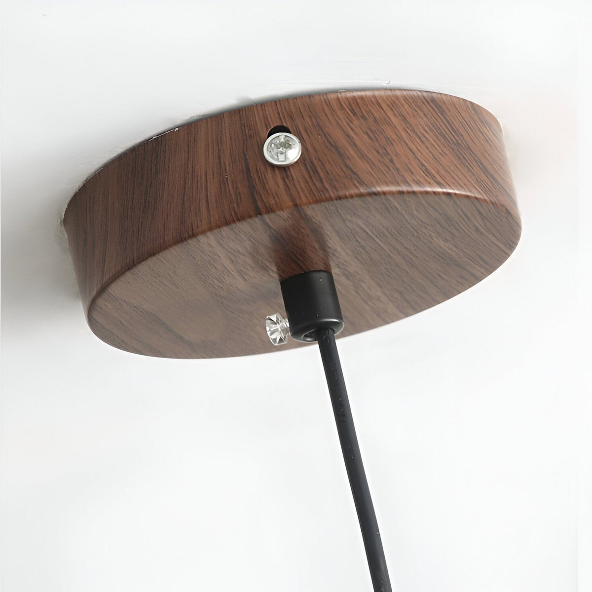 Japanse Wabi-Sabi Walnoot Hanglamp