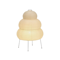 Japanse rijstpapier vloerlamp