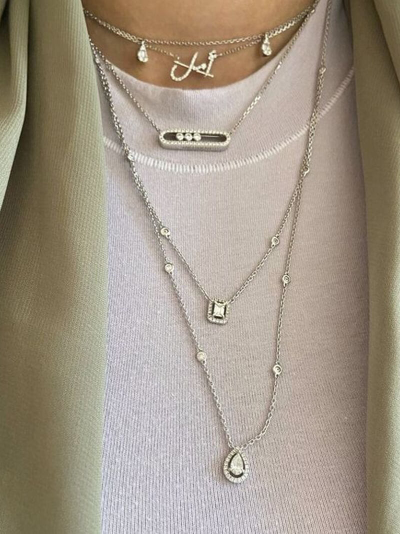 Filigraan collier voor vrouwen