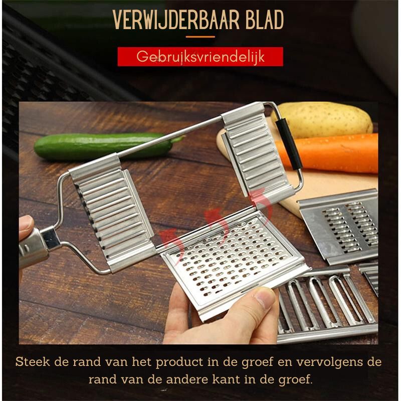 QuickGrate | Versnel het koken met snel en efficiënt groentesnijden