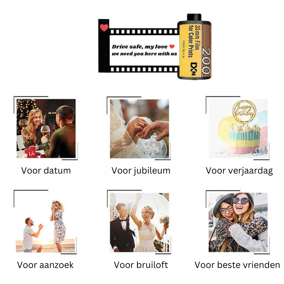 MemoriesFilm | Waar elk moment bewaard blijft, klaar om opnieuw beleefd en voor altijd gekoesterd te worden