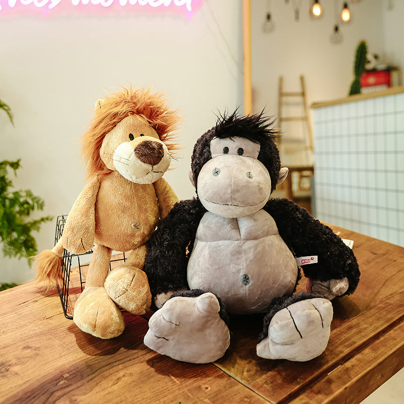 JunglePals | Knuffelvrienden Dieren uit de Jungle – Zachte en Knuffelige Compagnons