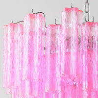 Kamenicky Lustre Cascades van Glas in Niveaus
