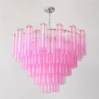 Kamenicky Lustre Cascades van Glas in Niveaus