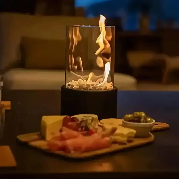 Kachel | Tafelvuur-Lantaarn | Zichtbare Vlam | VlammenKlar