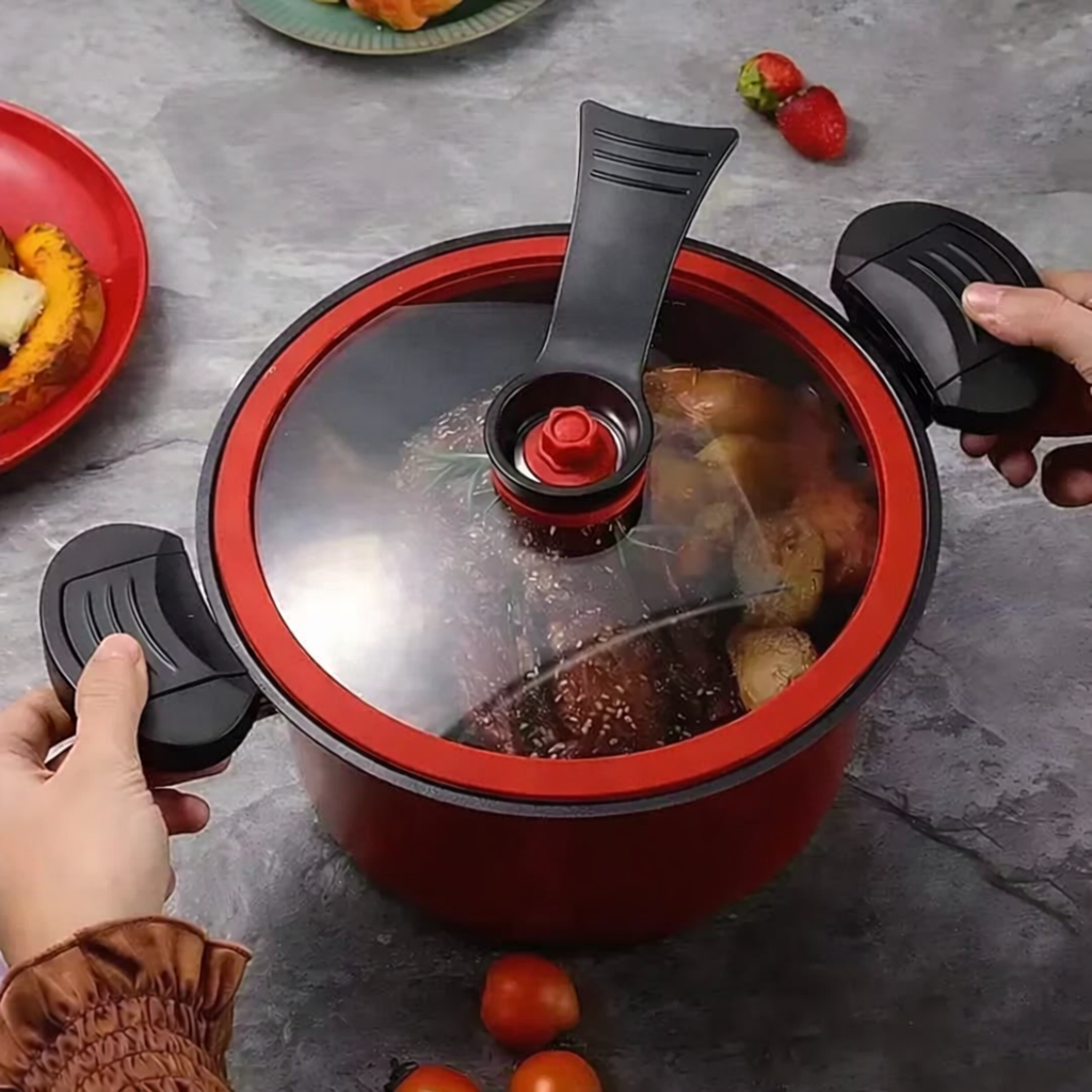 Kasserolle | Snelkookpan | Gelijke warmteverdeling | SpeedPot