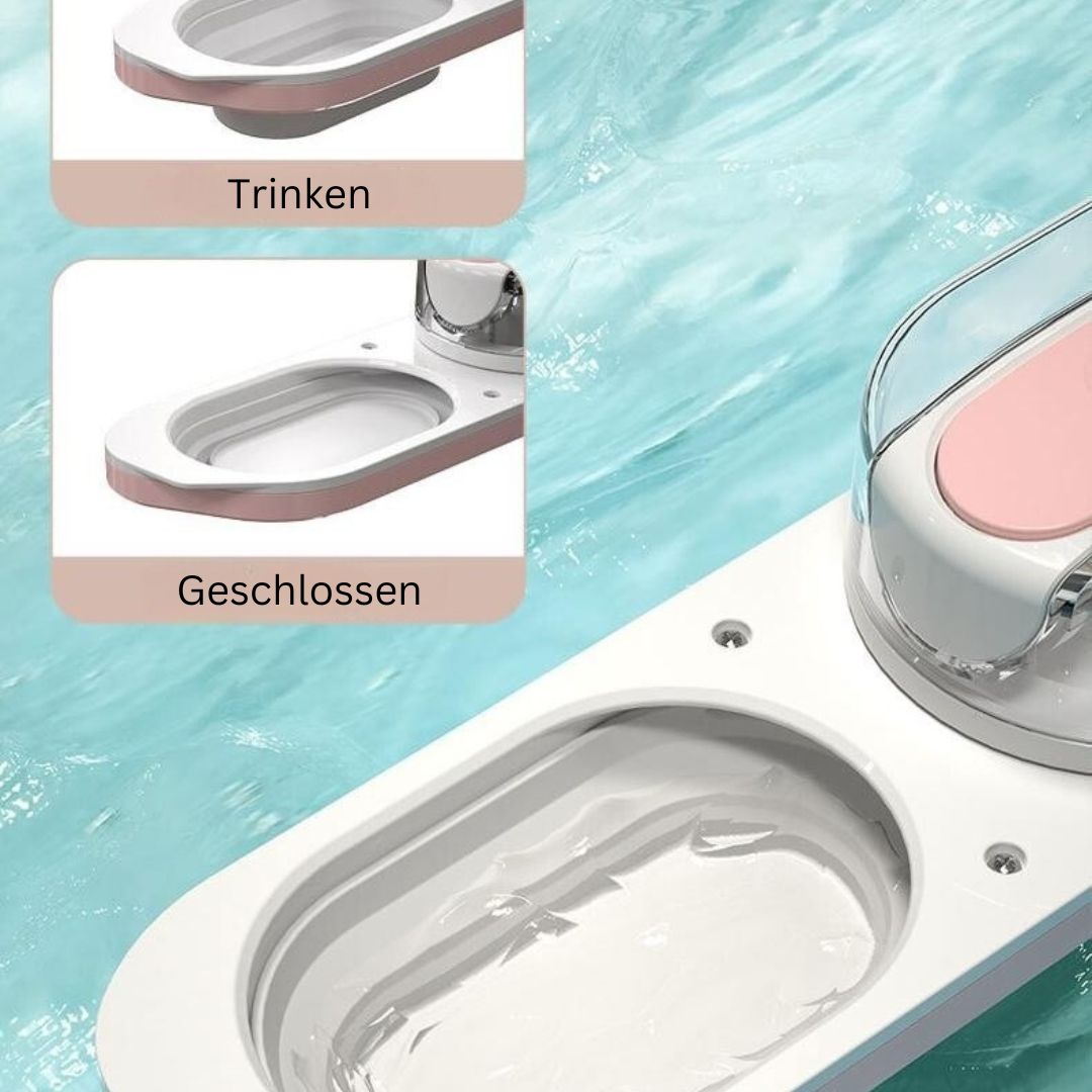 Draagbare waterbak voor huisdieren | Opvouwbare waterbak voor wandelingen en avonturen