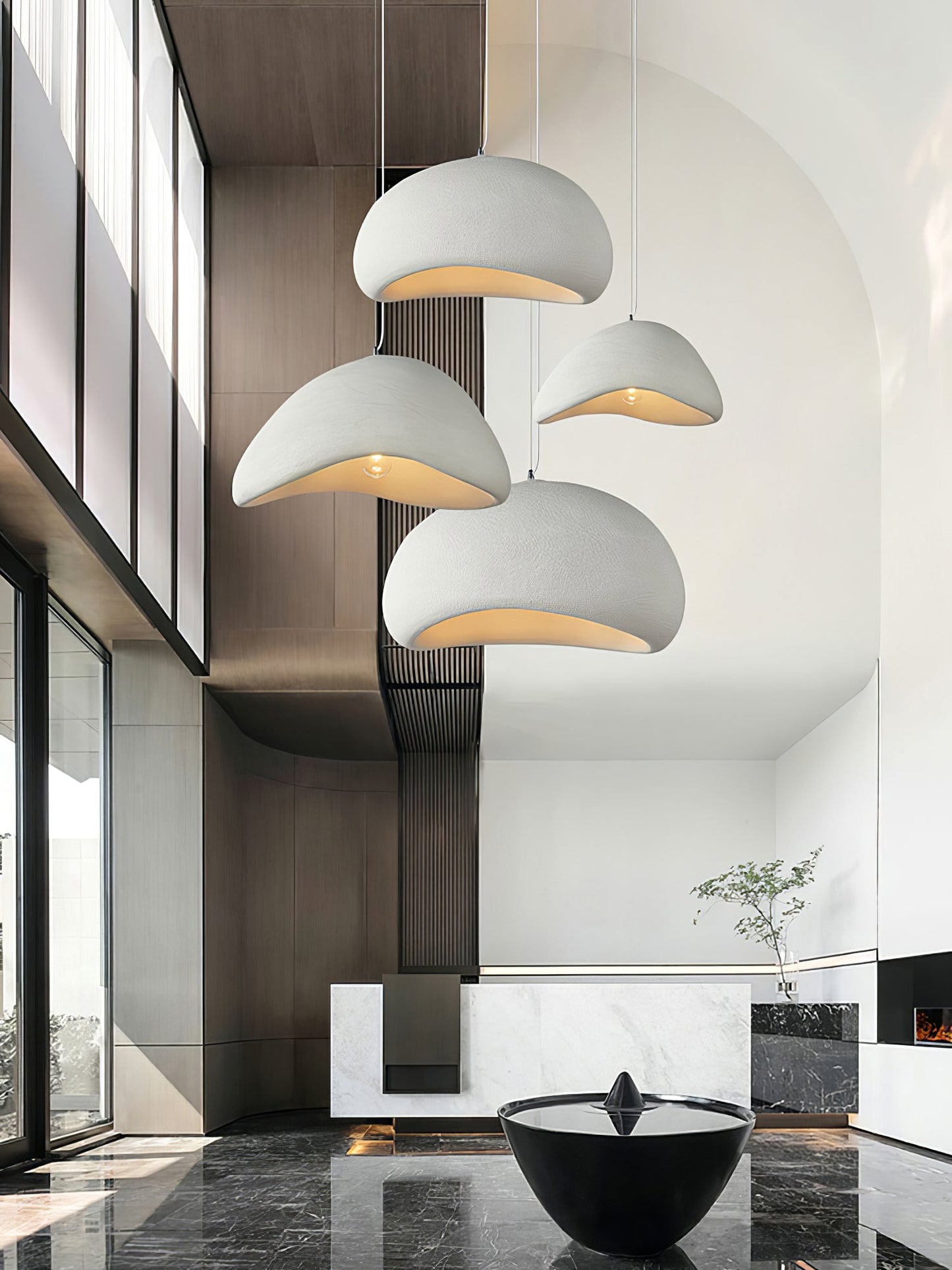 Wabi-Sabi Cocoon Hanglamp, Stijl A
