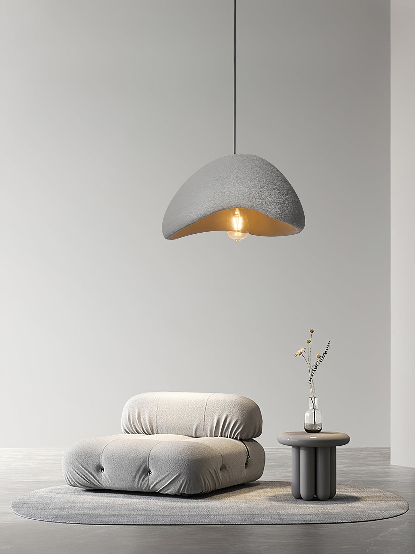 Wabi-Sabi Cocoon Hanglamp, Stijl A