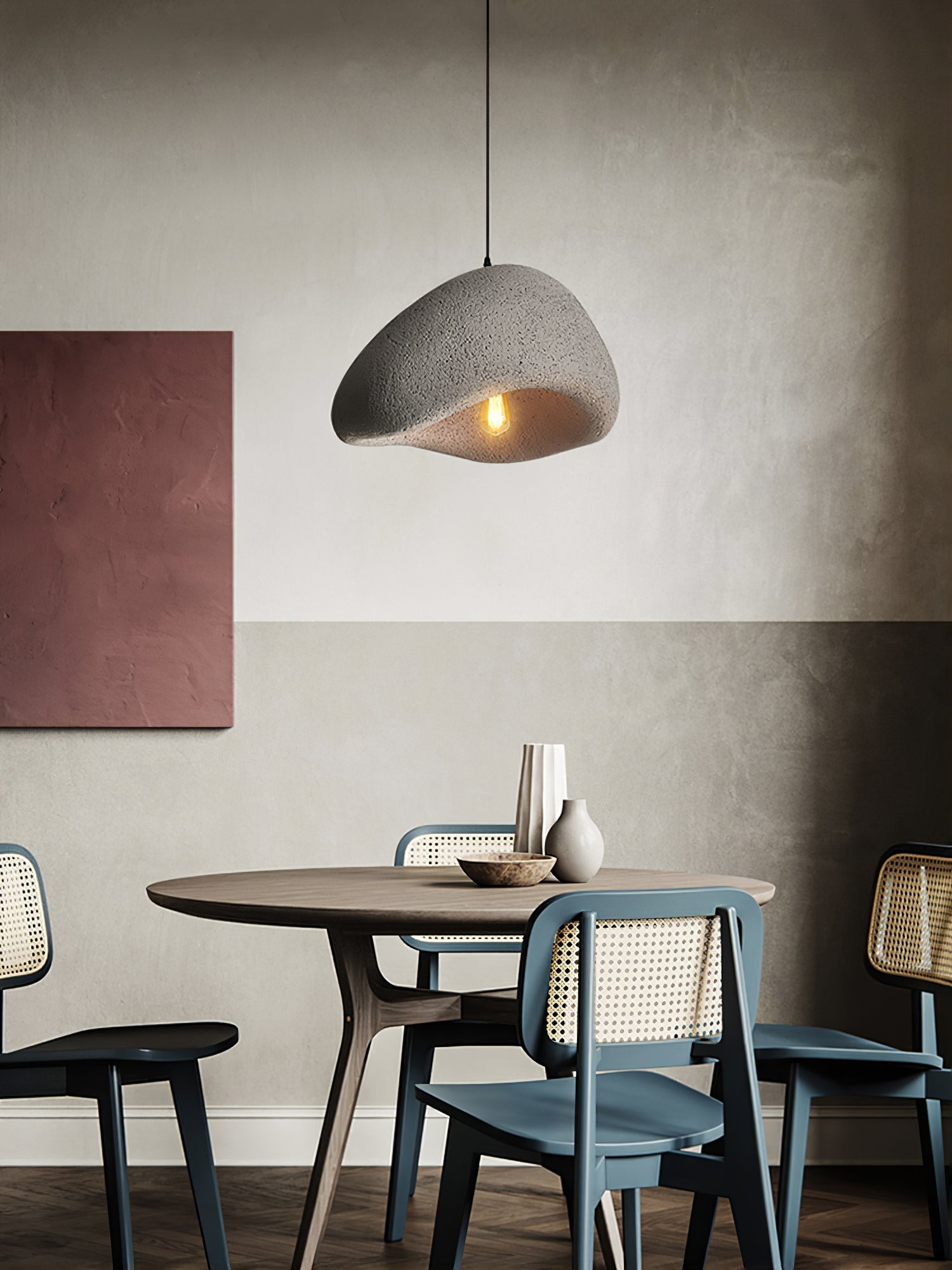 Wabi-Sabi Cocoon Hanglamp, Stijl A