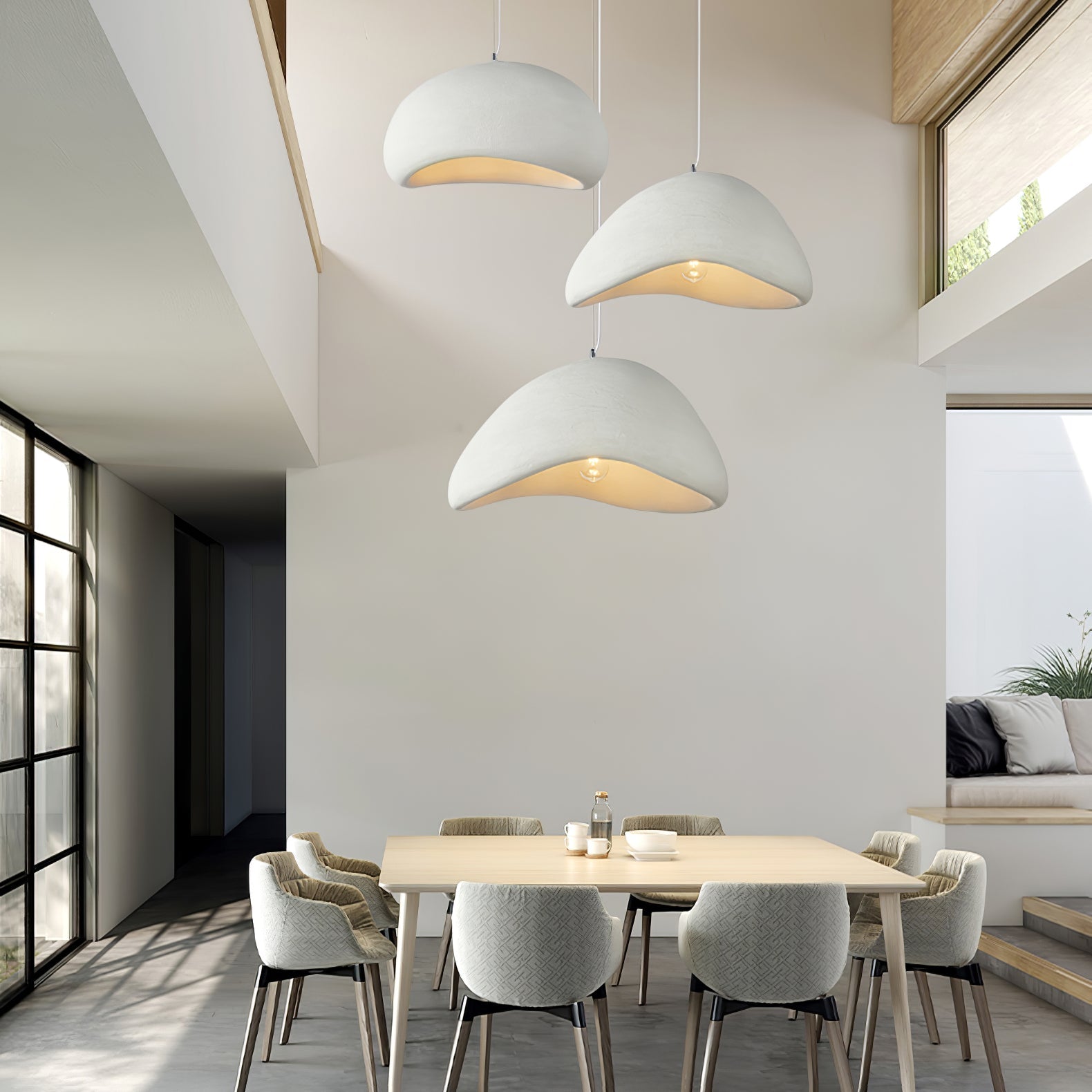 Wabi-Sabi Cocoon Hanglamp, Stijl A