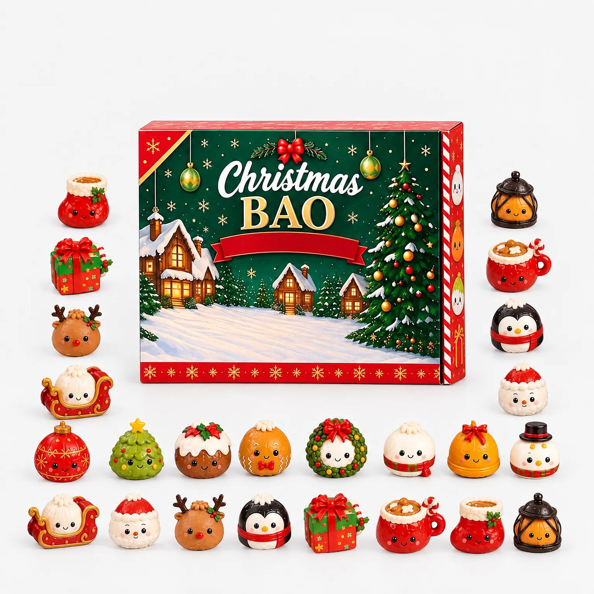 Barns kerstafleveringsadventskalender - Baobo