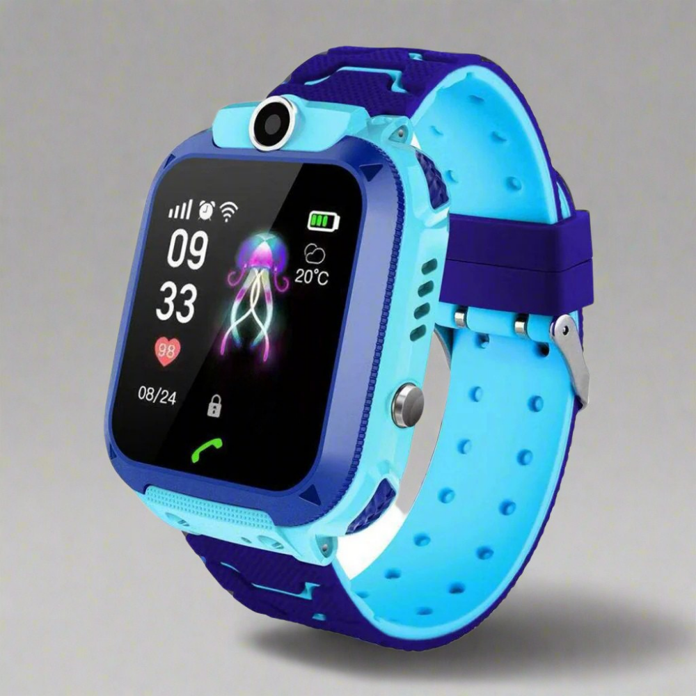 Slimme Horloge voor Kinderen met GPS, Waterdicht Ontwerp, SOS Noodalarm en Real-time Tracking