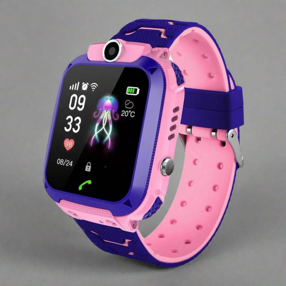 Slimme Horloge voor Kinderen met GPS, Waterdicht Ontwerp, SOS Noodalarm en Real-time Tracking