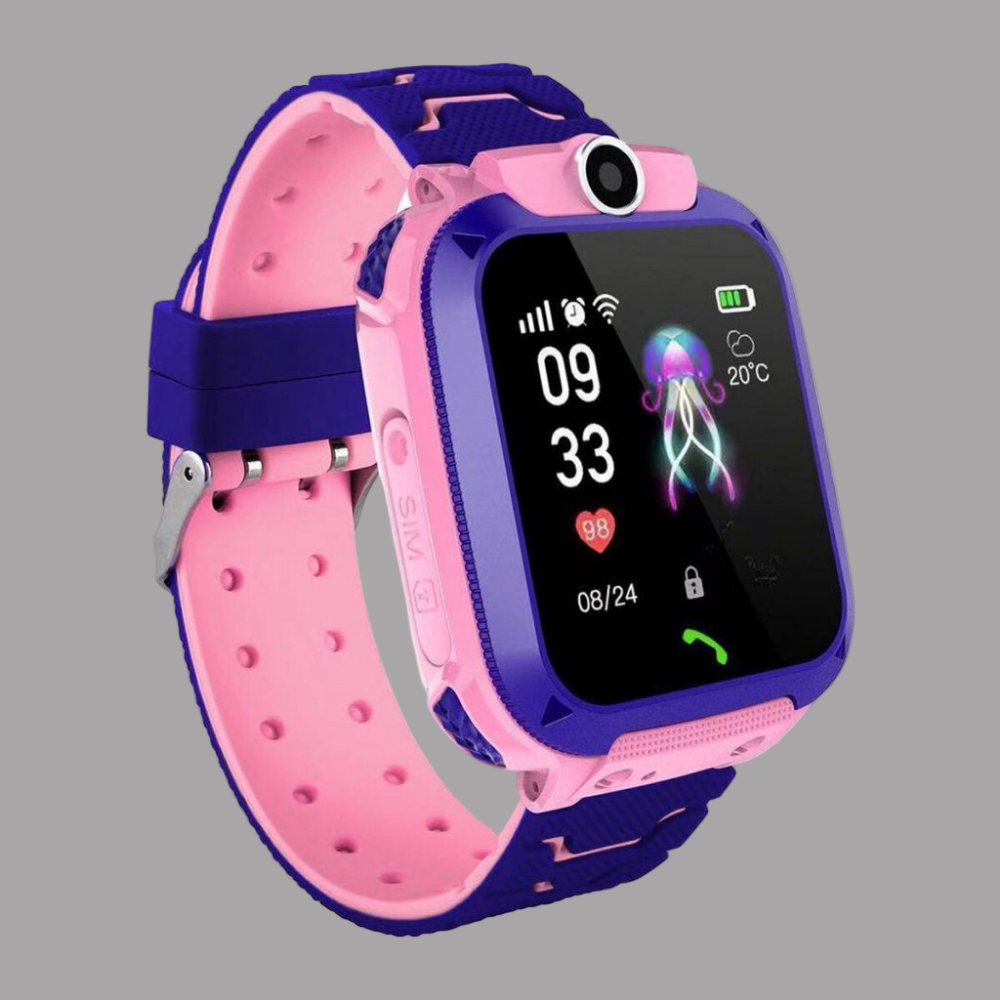 Slimme Horloge voor Kinderen met GPS, Waterdicht Ontwerp, SOS Noodalarm en Real-time Tracking
