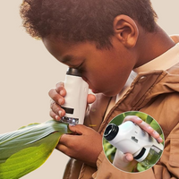 Draagbare Microscoop voor Kinderen 60x-120x Vergroting Educatief Speelgoed Duurzaam Kindvriendelijk