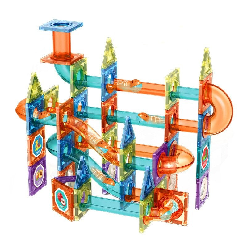 Creatief Spel met Magnetische Knikkers voor Kinderen 68 Stukken Veilig ABS voor Kinderen