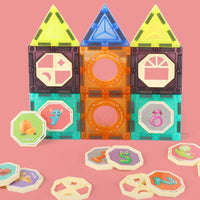 Creatief Spel met Magnetische Knikkers voor Kinderen 68 Stukken Veilig ABS voor Kinderen